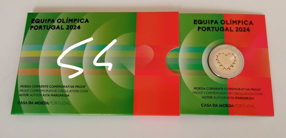 2€ Proof Jogos Olímpicos 2024