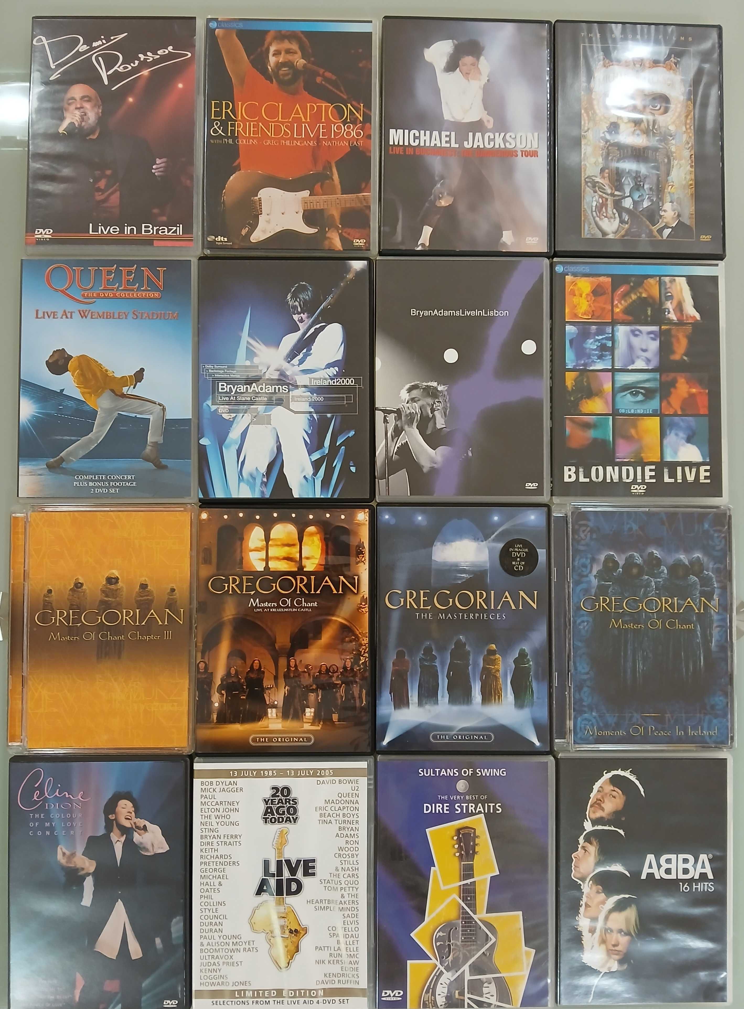 Vendo coleção de dvd's de musica.