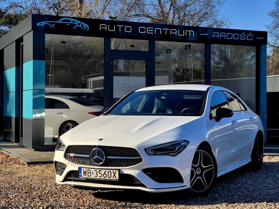 Mercedes-Benz CLA 200, AMG Line, VAT 23%, Serwisowany, Bezwypadkowy