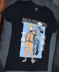 Czarny T-shirt NARUTO S