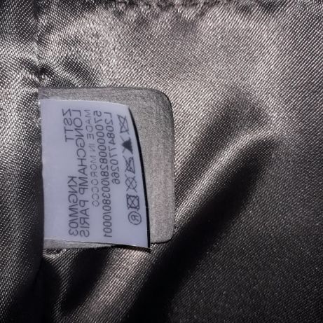 Mala Longchamp Besace ORIGINAL em pele cor Bege NOVA