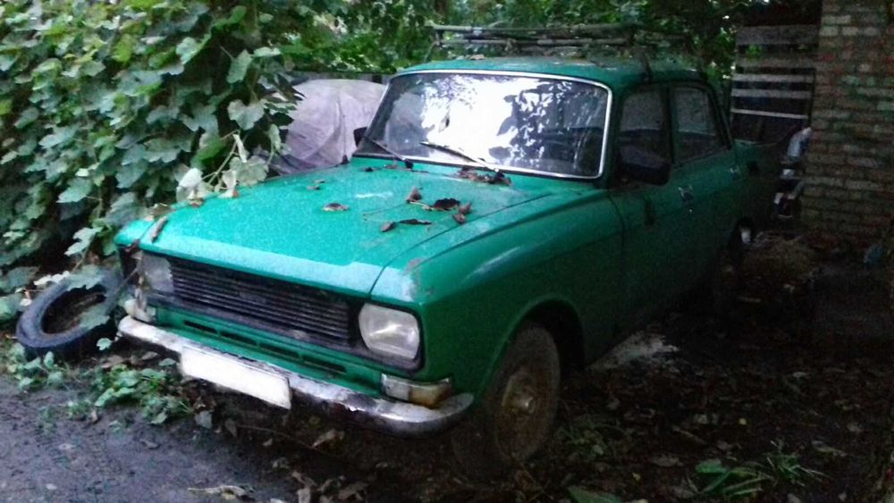 Москвич 2140 на ходу 1980г. заводится едет, вес 1100 кг