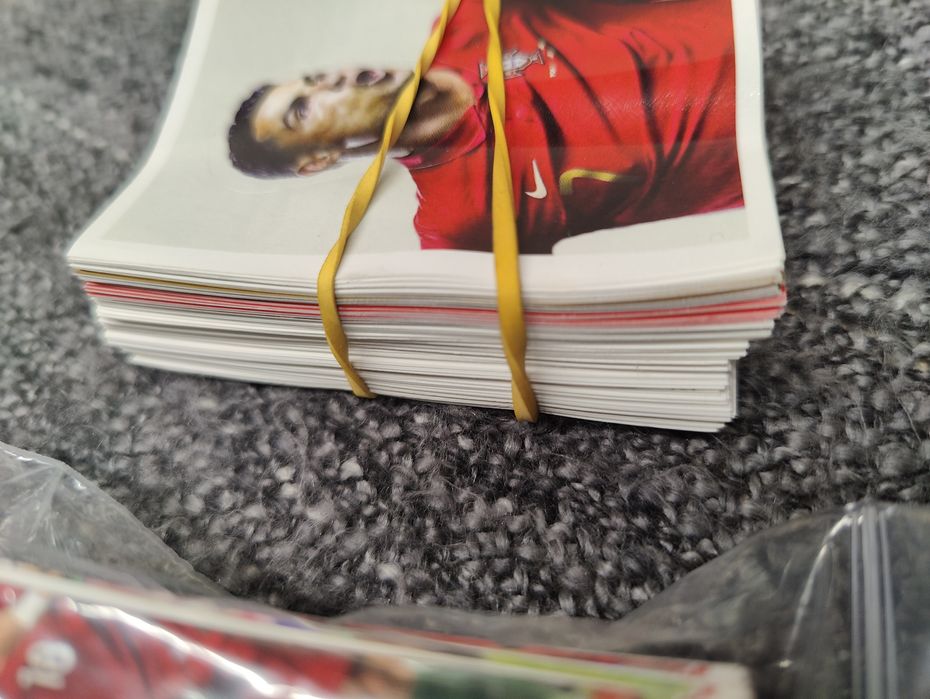 Cromos futebol fome de vencer