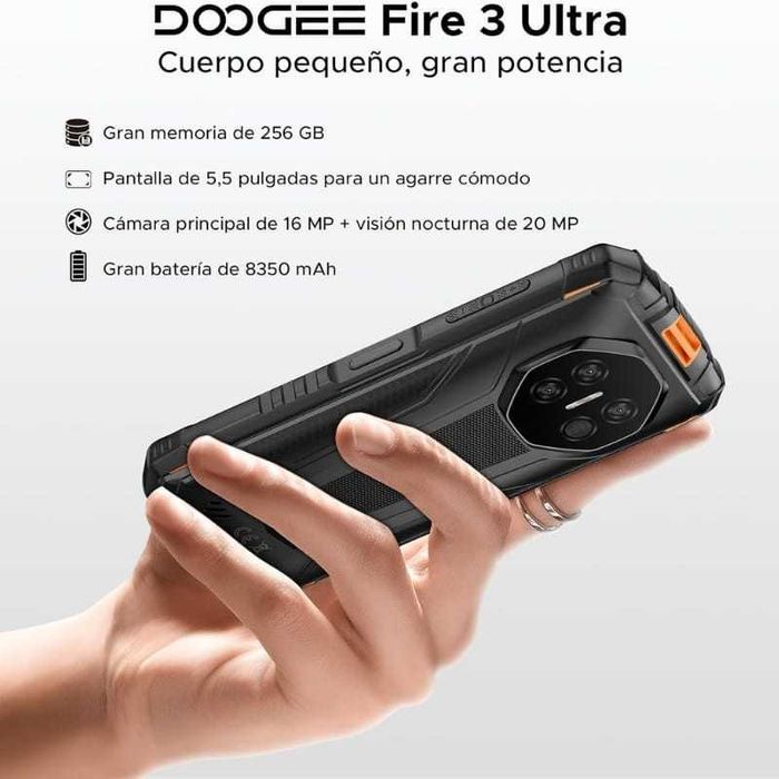 Doogee Fire 3 Ultra 6GB/256GB IP69K 1.6GHz