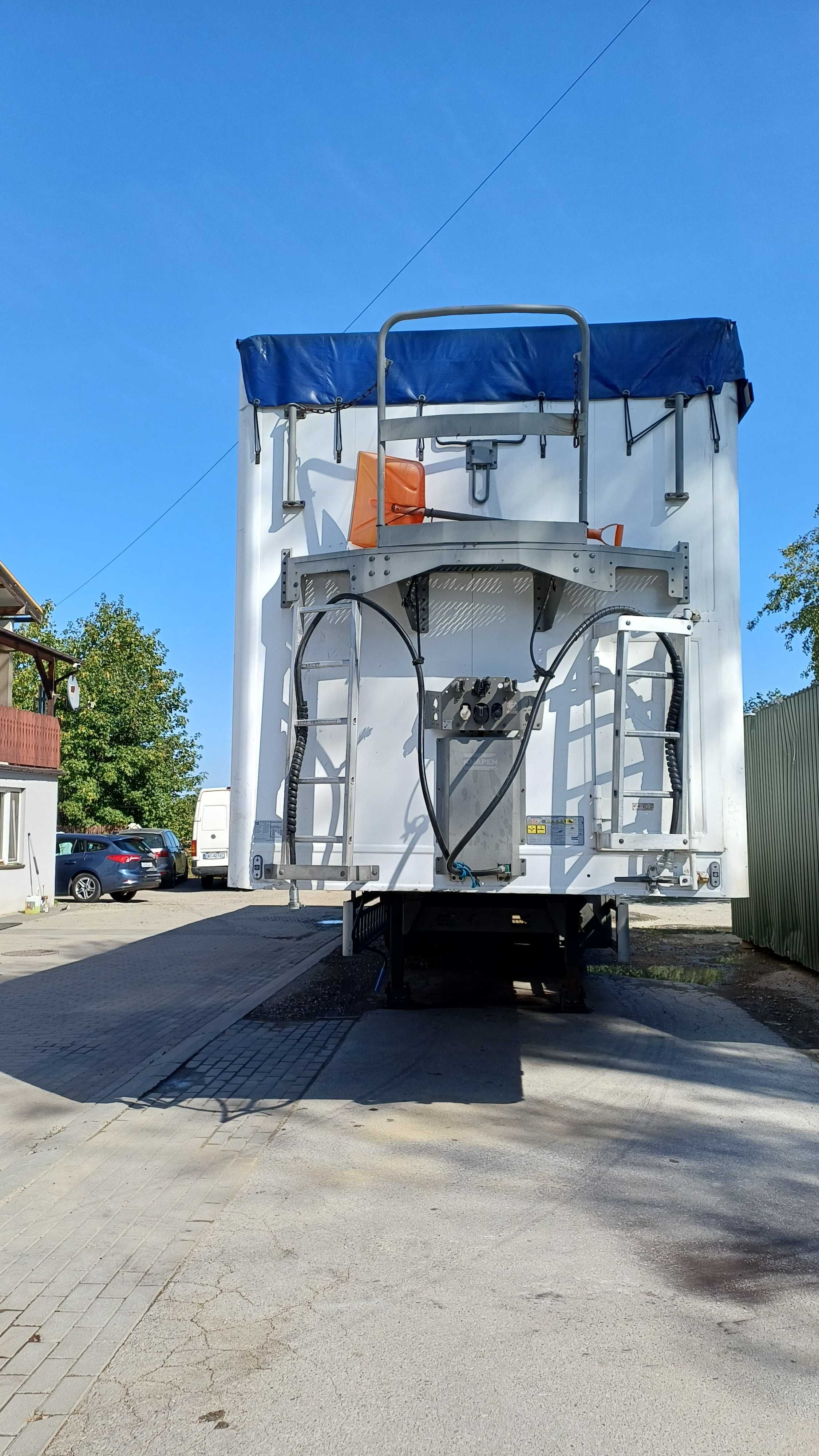 Naczepa KNAPEN K100 KT01 -2015r. Ruchoma podłoga