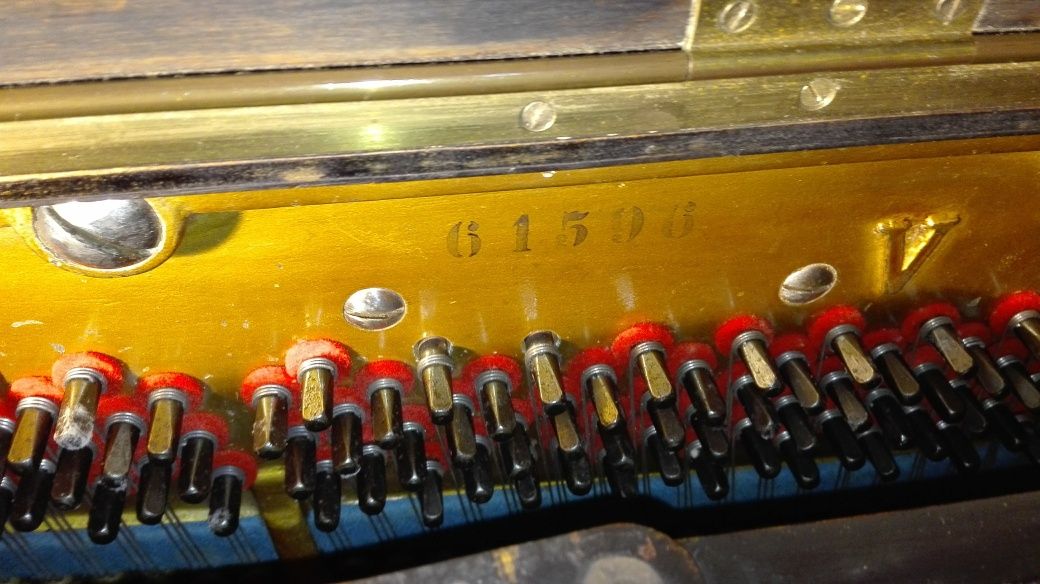Piano Vertical Bechstein ano 1902