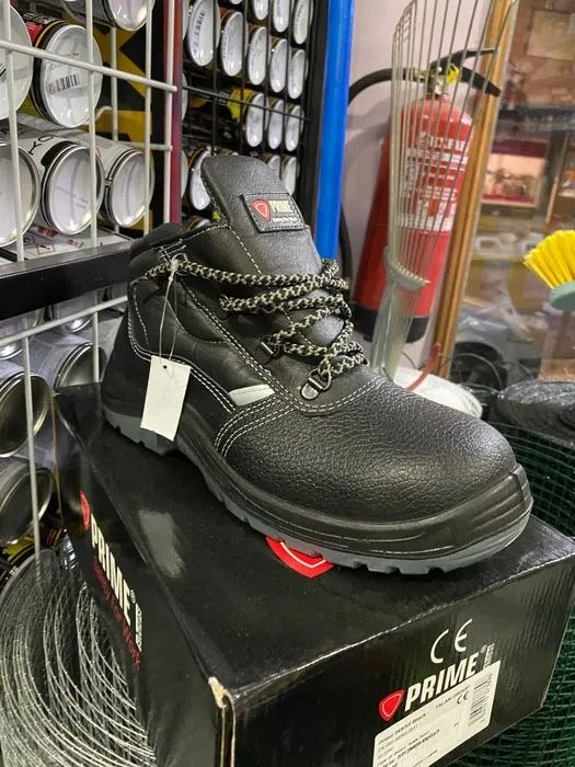 Bota biqueira e palmilha de aço S3 NOVO