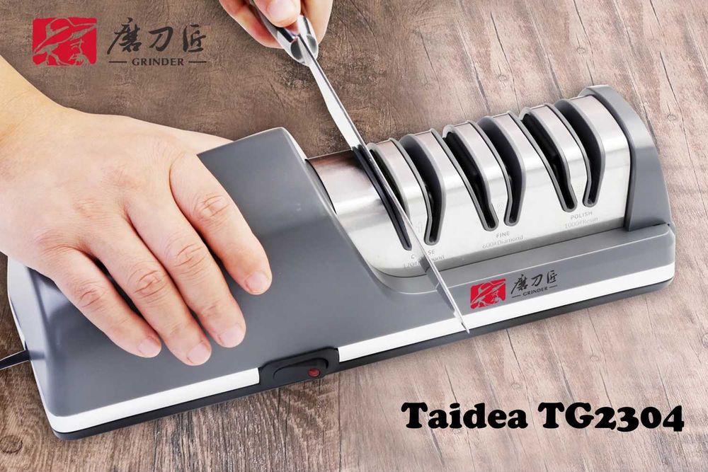 Ножеточка електрична TAIDEA TG2403 точилка для ножів, також керамічних