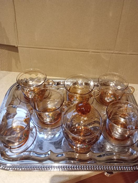 Zestaw kawowo - herbatciany