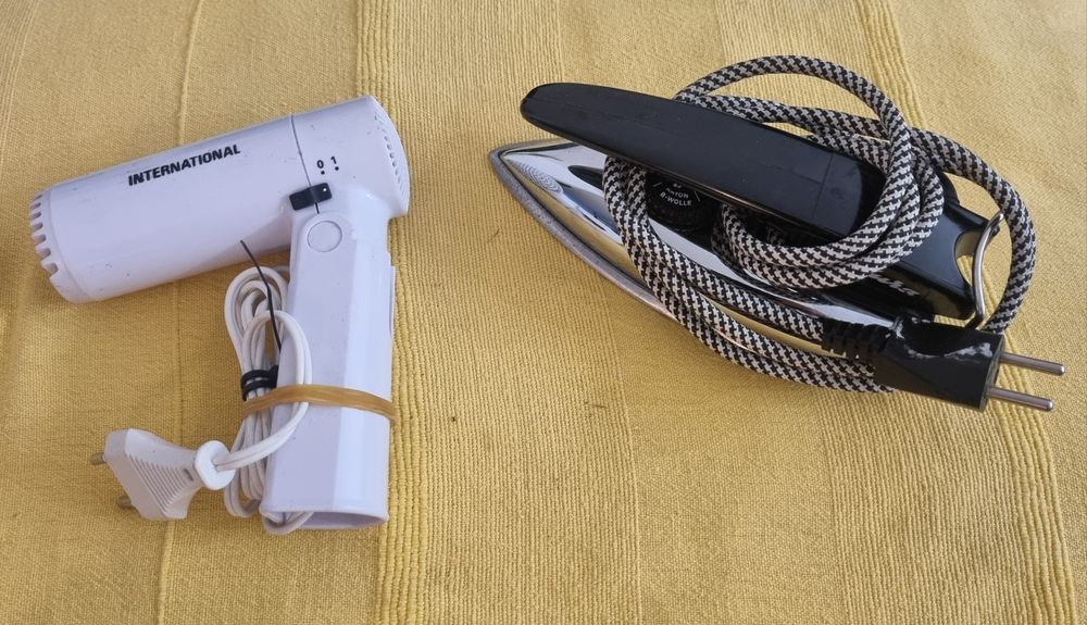Mini Secador e a Mini Ferro Ideais para Viajar valor individual