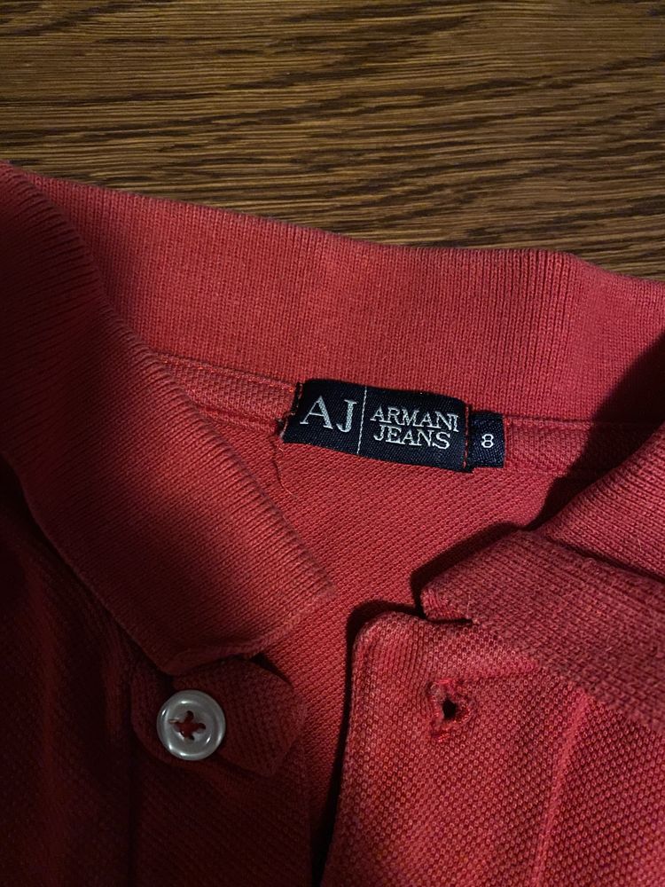 Armani jeans koszulka polo chlopieca r. 128 cm