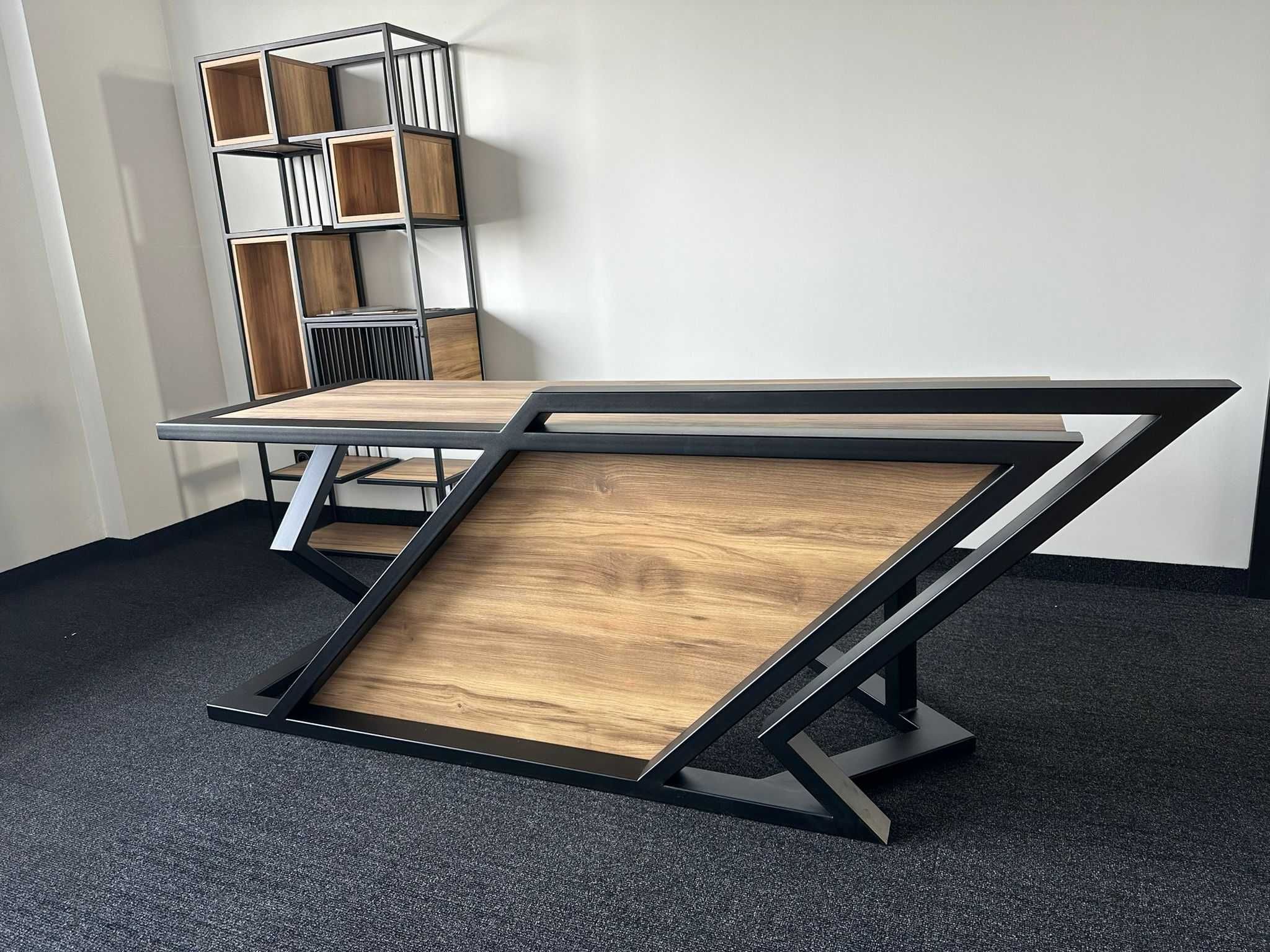 Biurko loft solidne