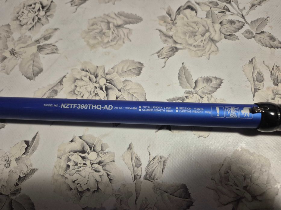 Wędka DAIWA N'Zon Tele Feeder 3.90m 150g Jak nowa z gwarancją!