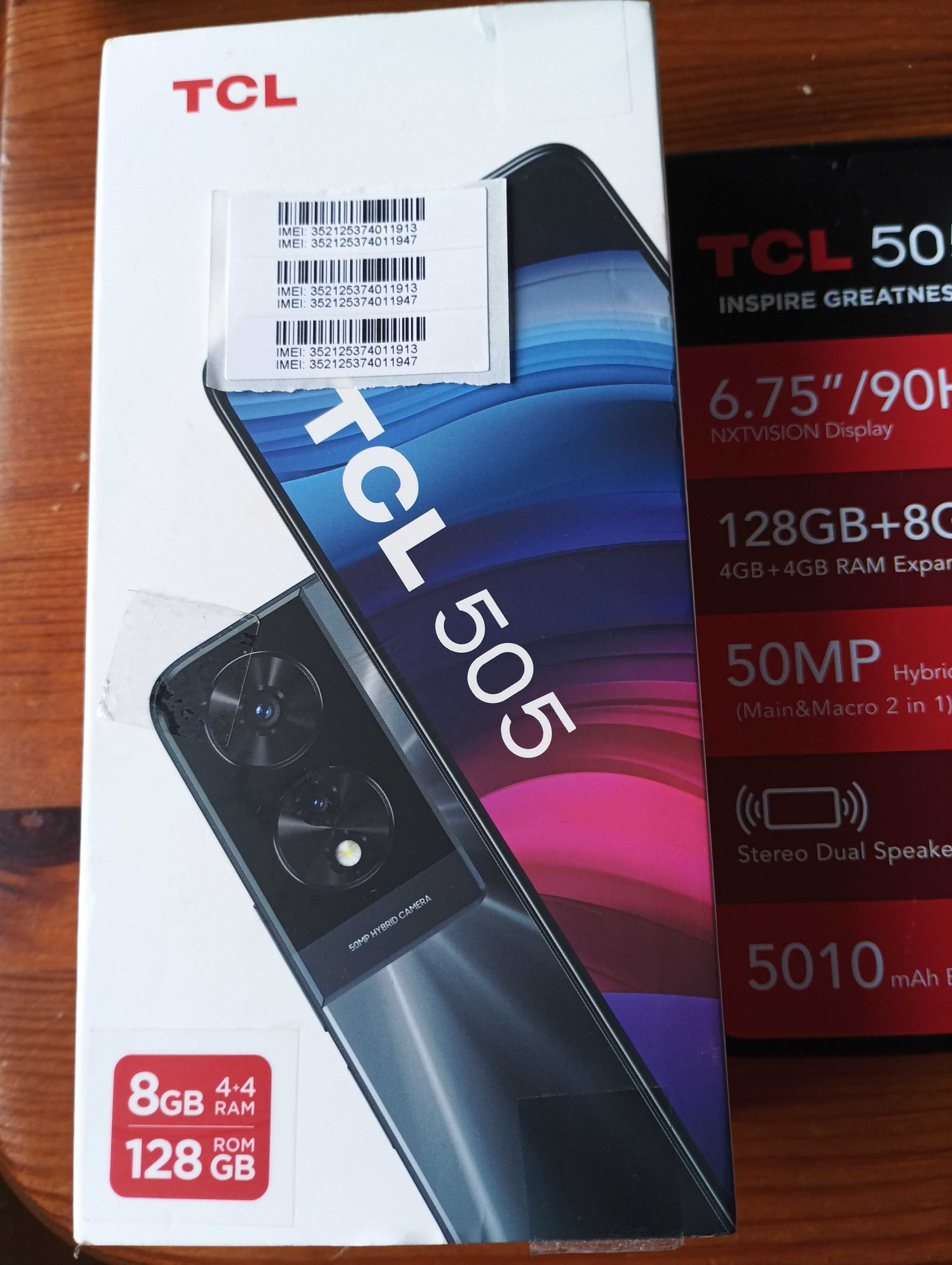 nowy telefon TCL 505