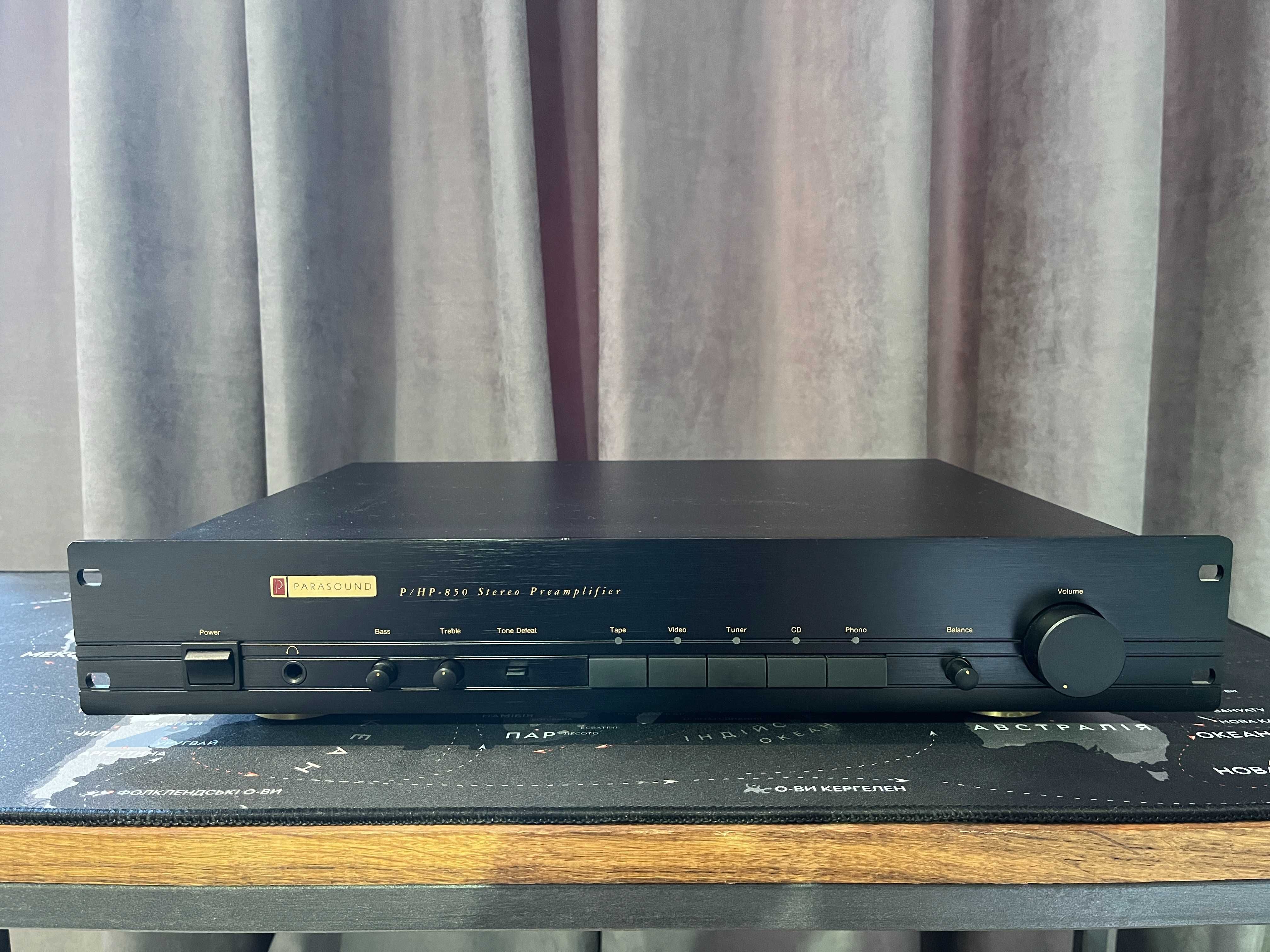 Усилитель Parasound HCA-1000 + Предусилит Parasound P/HP-850 + подарок