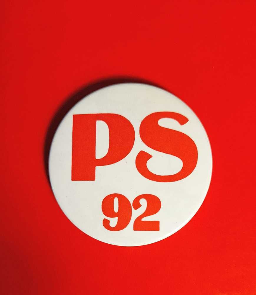Pins, Alfinetes, Emblemas, Cachecol Partido Socialista Final 1970