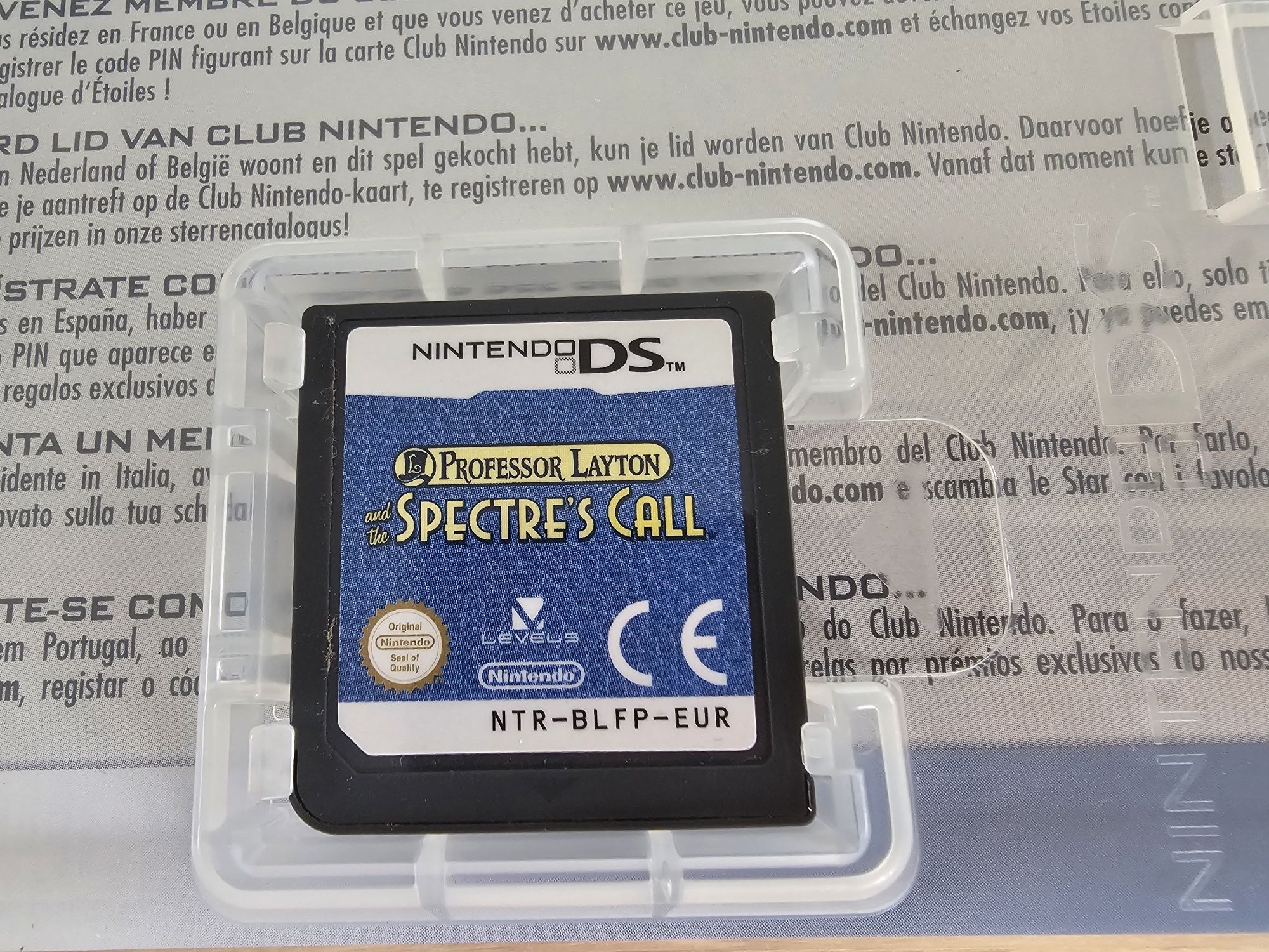 Professor Layton and The Spectre's Call Nintendo DS