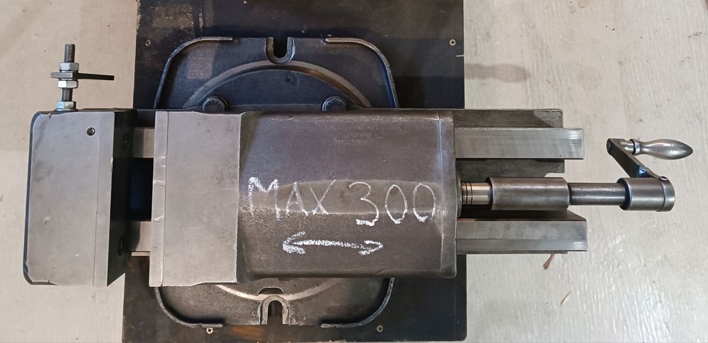 Imadło maszynowe hydrauliczne Hilma