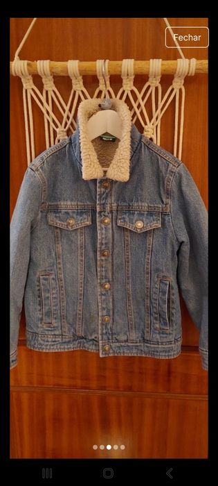 Casaco benetton 7-8 anos