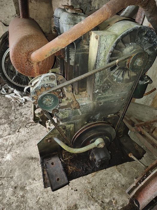 Silnik IFA po  remoncie chłodzony powietrzem fortschritt t174 deutz