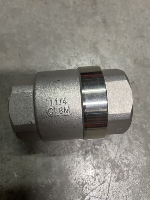 Valvula anti retorno inox 1”1/4 polegada e um quarto