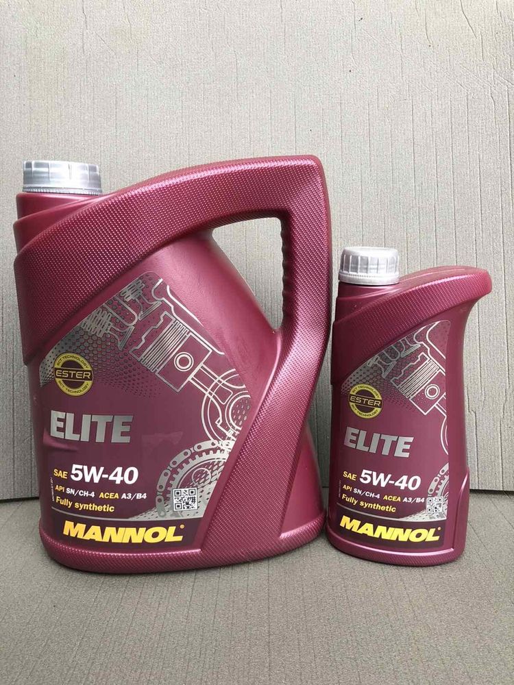 Масло 5w40/масло 5w30/масло синтетика Mannol Elite 5w40 5L (MN7903-5)