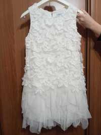 Sukienka biała Mayoral, rozmiar 140