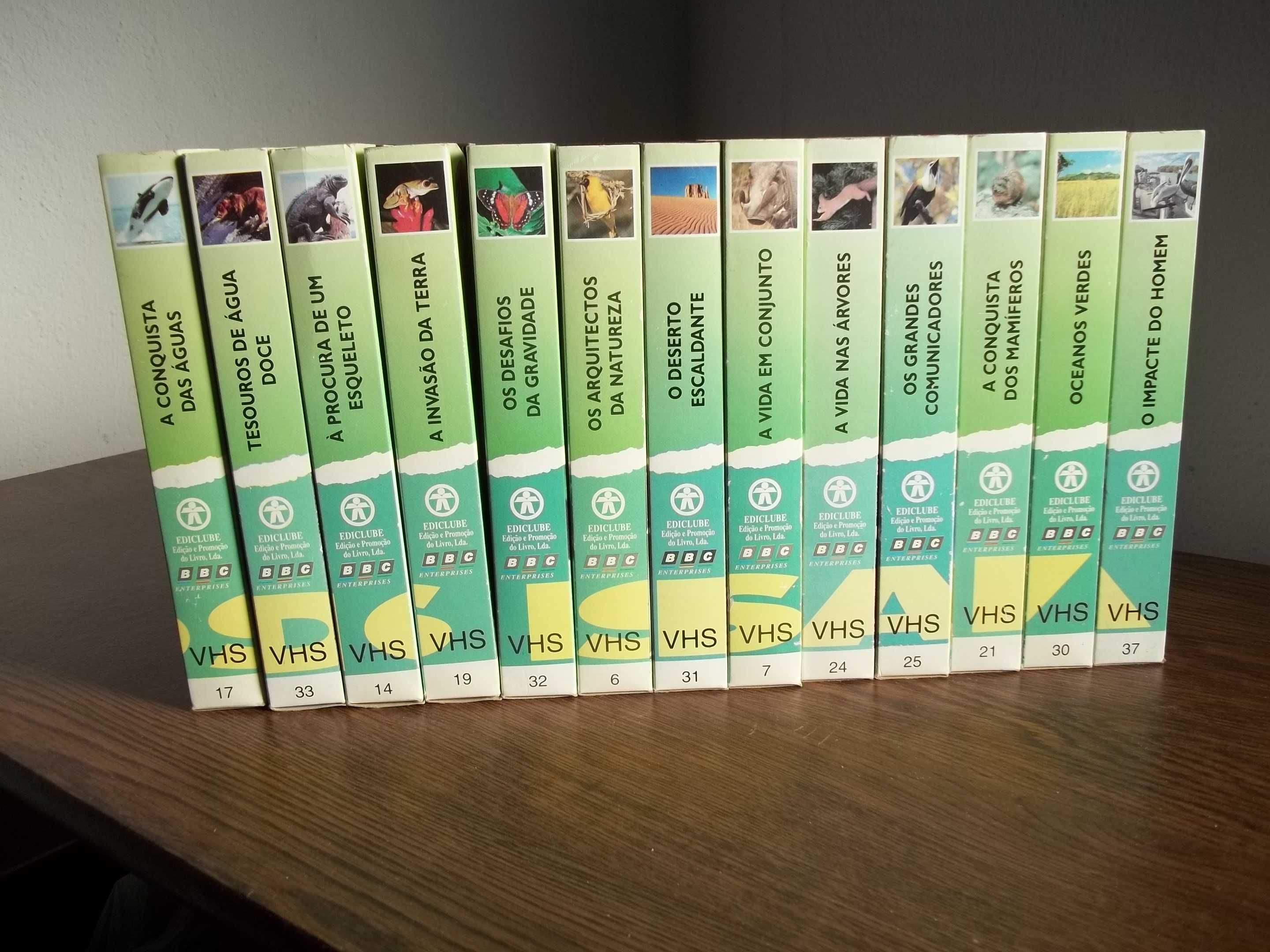 Desafios da Vida em  38 cassetes VHS