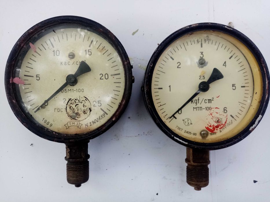 Манометр  МТП-100 0-25 ,0-4,0-6,0-10атм.