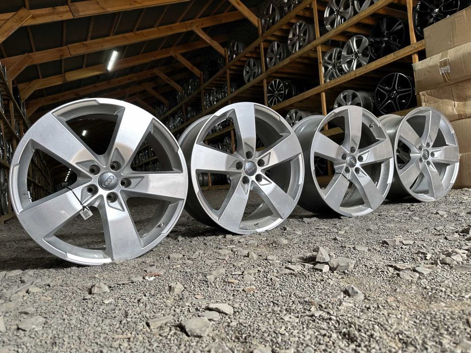 Титани оригінал AUDI A6 A7 A8 Q5 R20 5x112 8.5j et43 стан 5/5