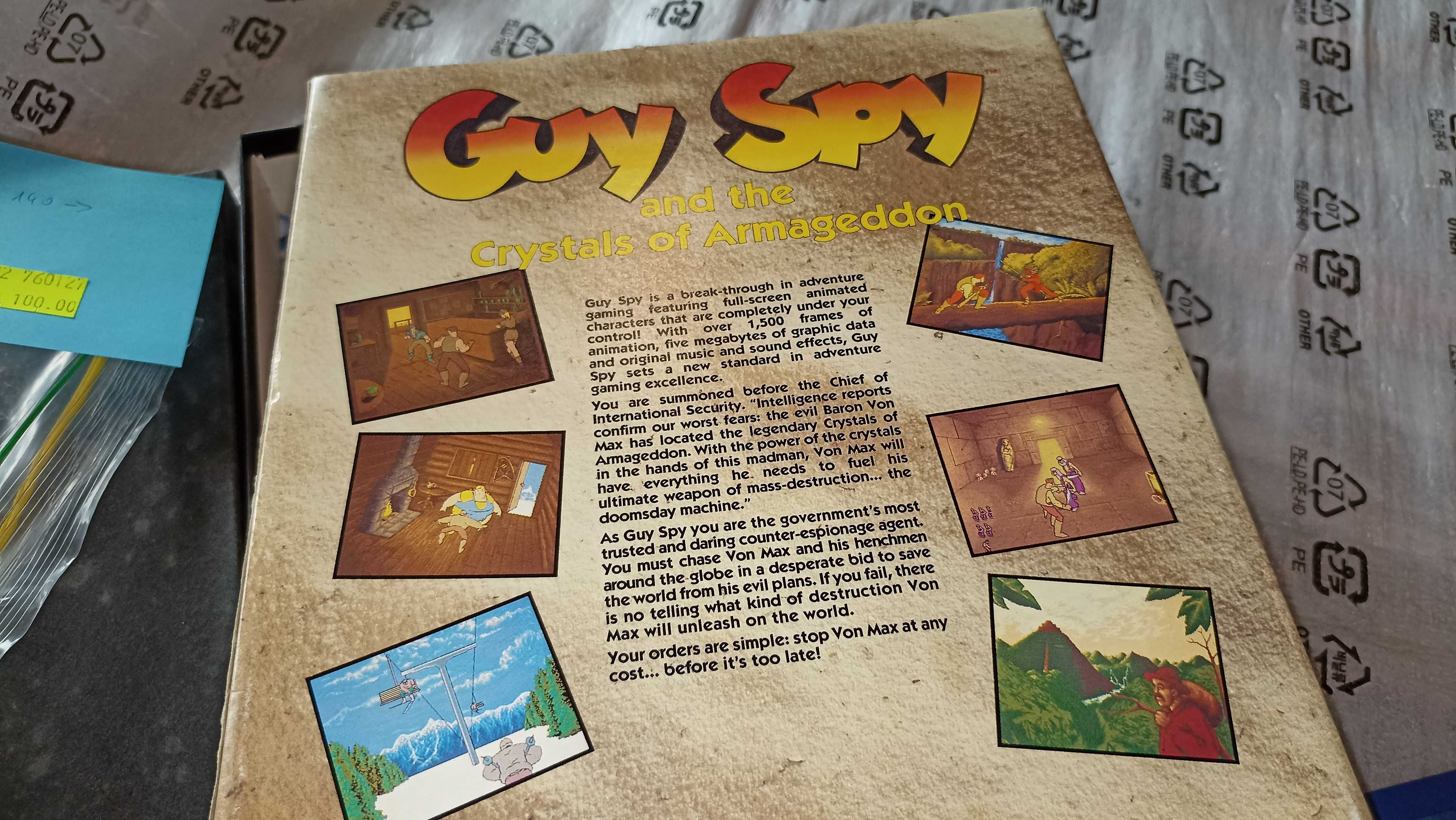 Guy Spy 1991 Amiga gra dla kolekcjonera SKLEP