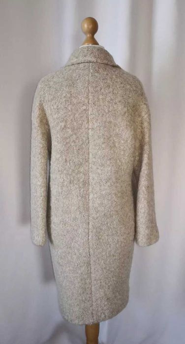 MANGO Suit новое пальто мохер шерсть альпака букле M с бирками