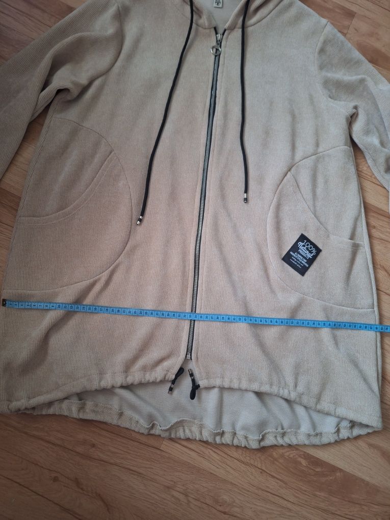 Bluza damska długa oversize