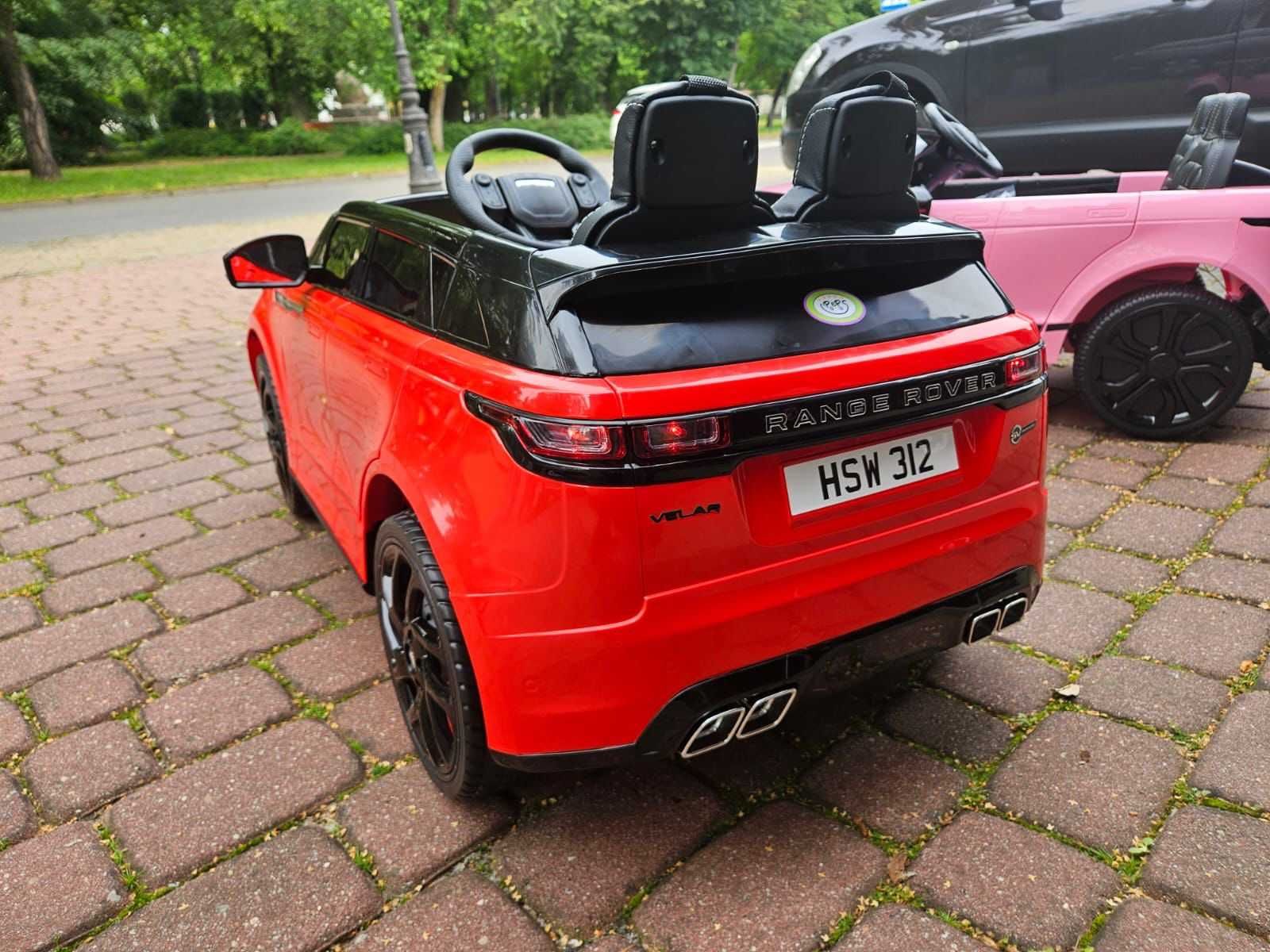 Range Rover Evoque na akumulator dla dzieci  SUV + Pilot