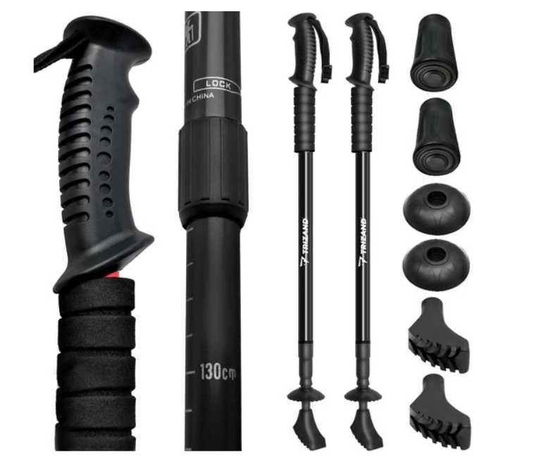 Kije trekkingowe nordic walking para + akcesoria - zestaw 2szt
