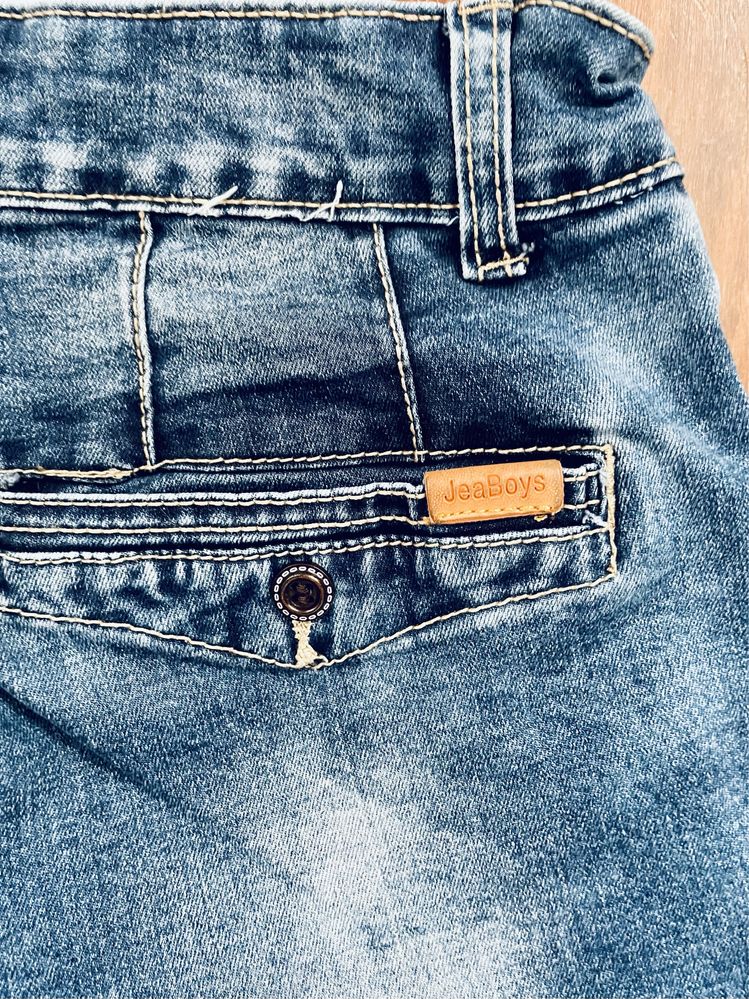 164 Classic Boy junuor jeansy proste  dżinsy