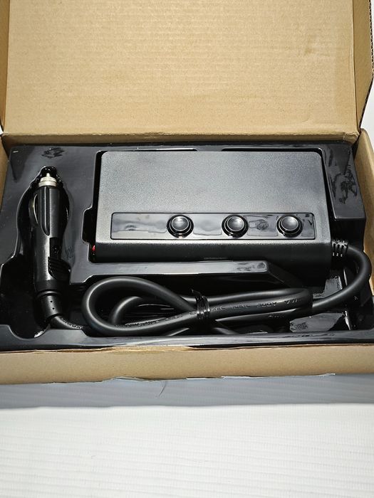 Qc 3.0 Lcd Ładowarka Rozdzielacz + 4X Usb Rozdzielacz 12/24V