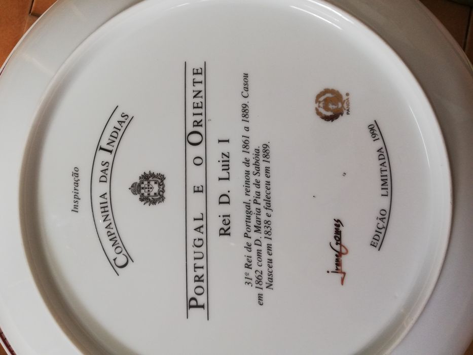 Pratos de colecção