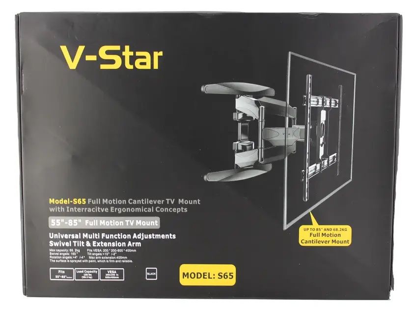 Кронштейн важких телевізорів крепление 55-85  стену s65 кріплення p65