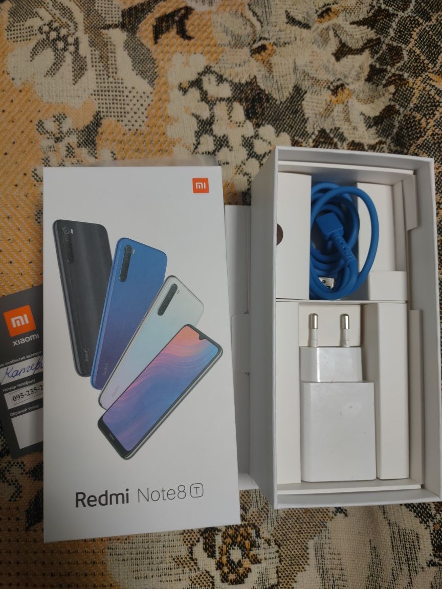 Redmi Note 8 T телефон мобільний