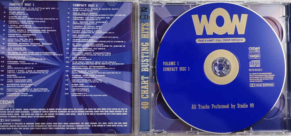 Wow - Tha's What I Call Cover Versions (2 CD's)