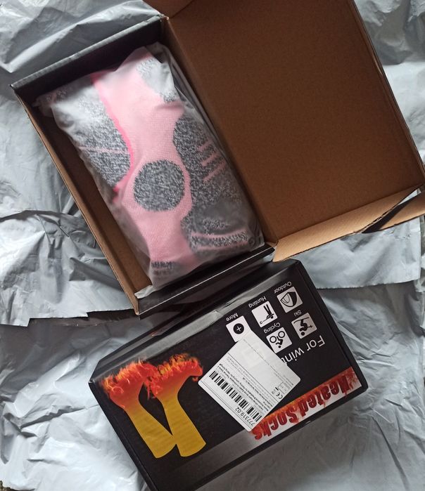 Носки с подогревом 36-43. Шкарпетки з підігрівом. Термоноски.