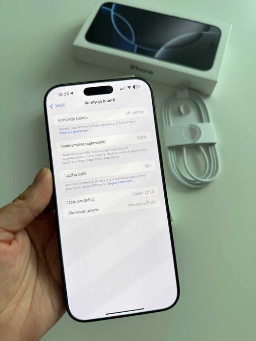 iPhone 16Pro MAX 512GB.