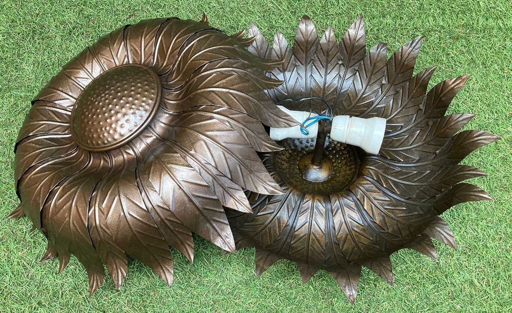 Candeeiros de teto vintage, latoaria tradicional