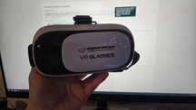 Esperanza vr Glasses - gogle vr Cardboard + kontroler BT
