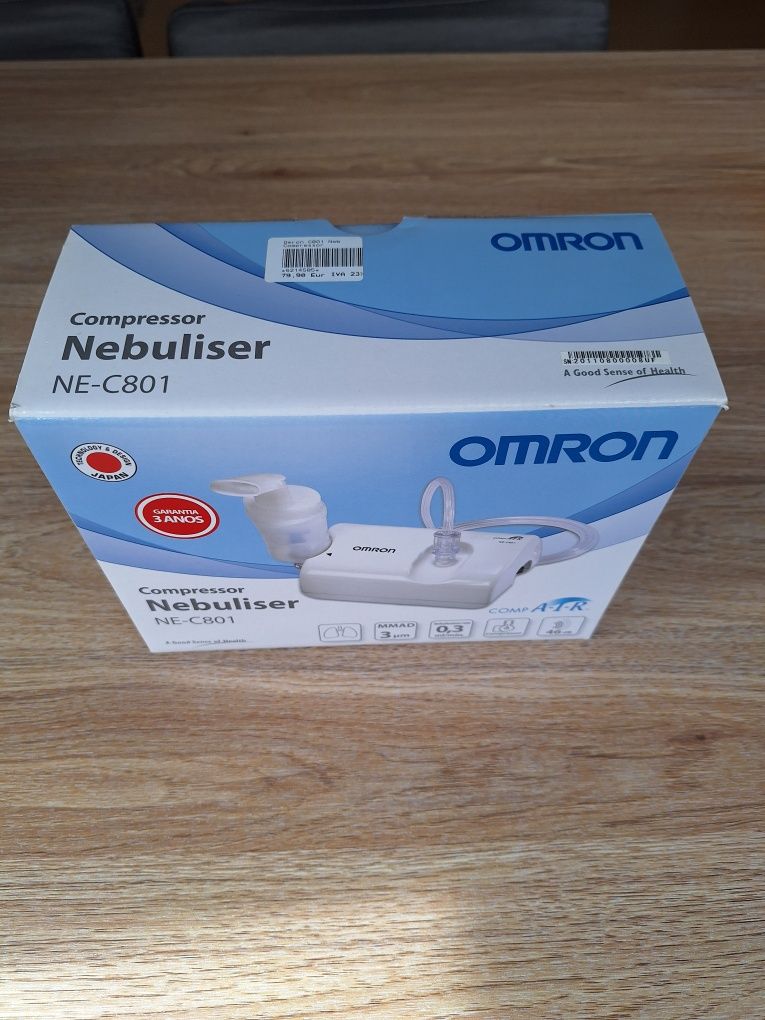 Nebulisador com compressor Omron