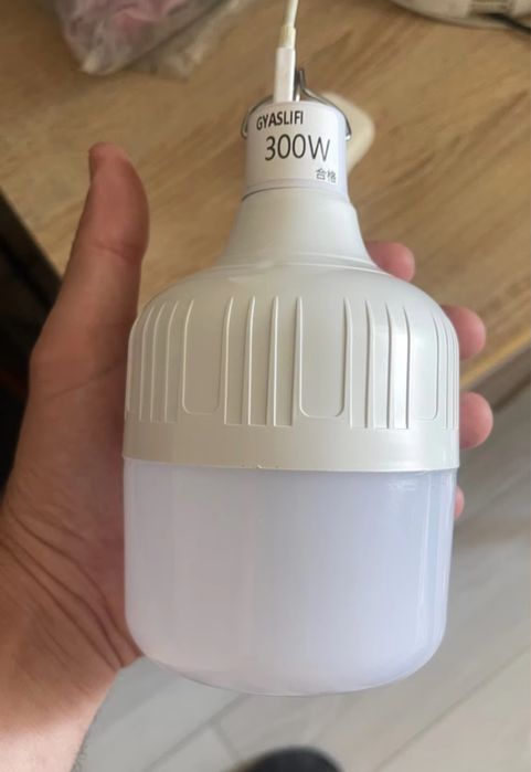 300w ОРИГІНАЛЬНА акумуляторна ЛАМПА