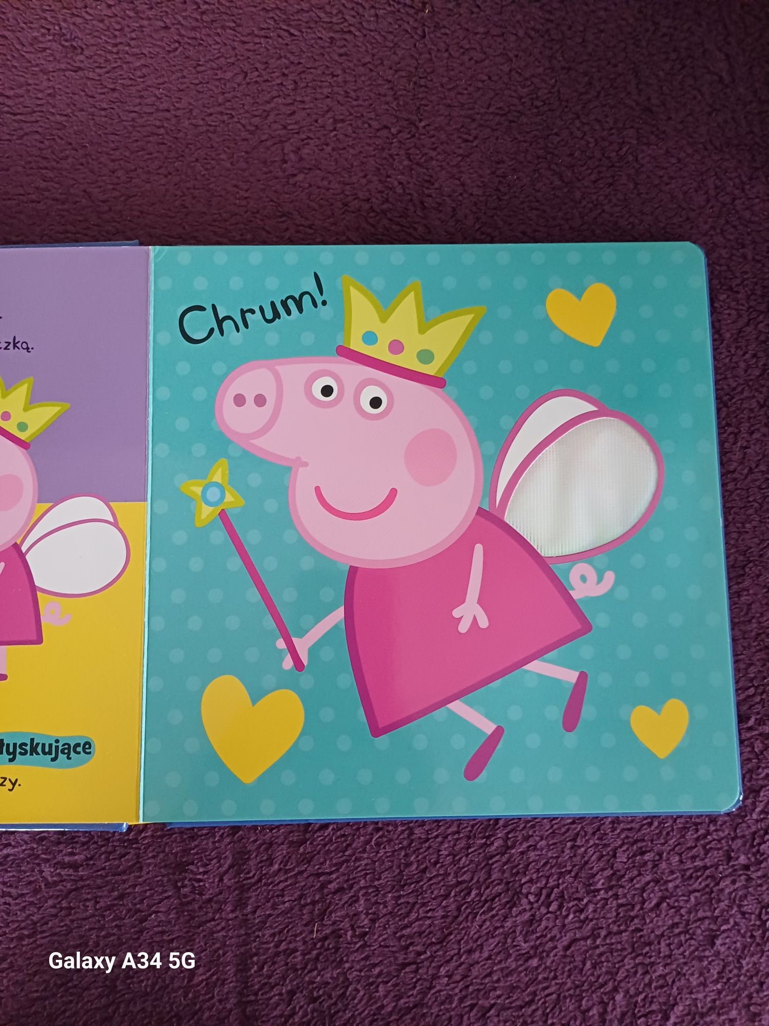 Peppa 2 książeczki sensoryczna i z puzzlami