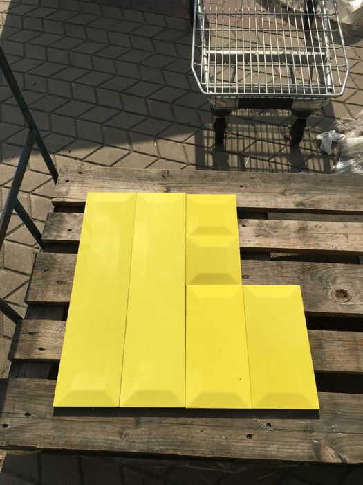 Glazura piccadyli yellow 2, 4 i 5 14,8x59,8 i 29,8 i 14,8 Maciej Źeń