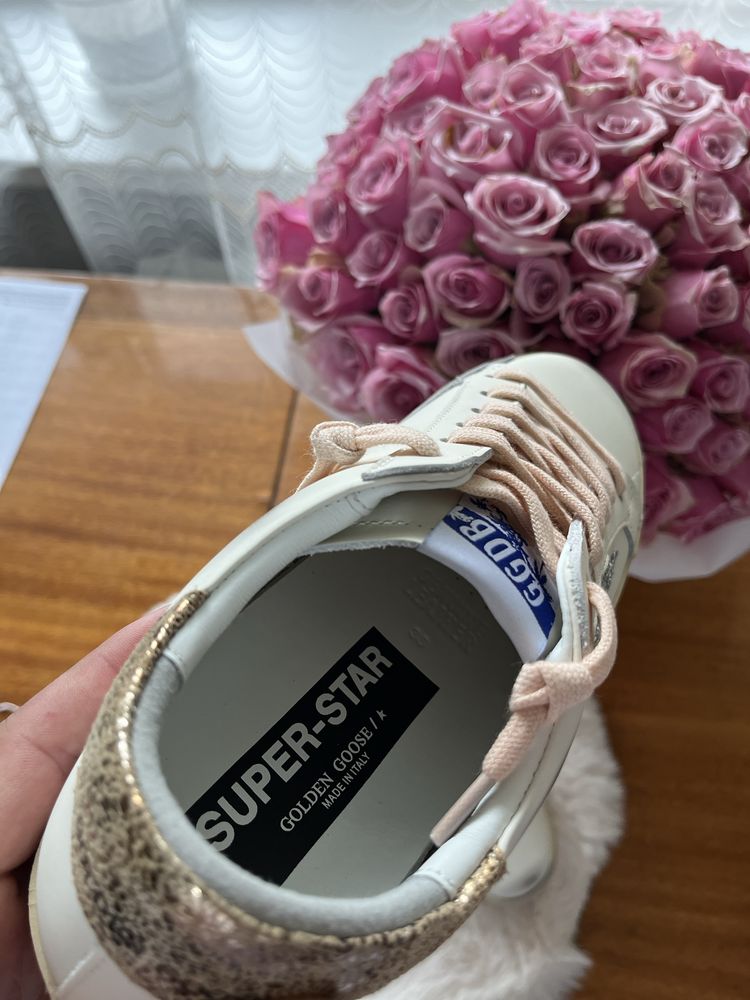 кеди Golden Goose | Superstar Glitter
